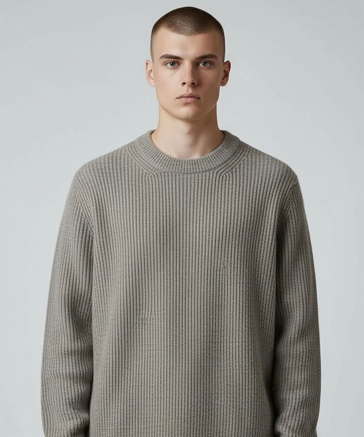 본슬리피(BORN SLIPPY) Soft Hachi Cushion Round Knit (Choco)