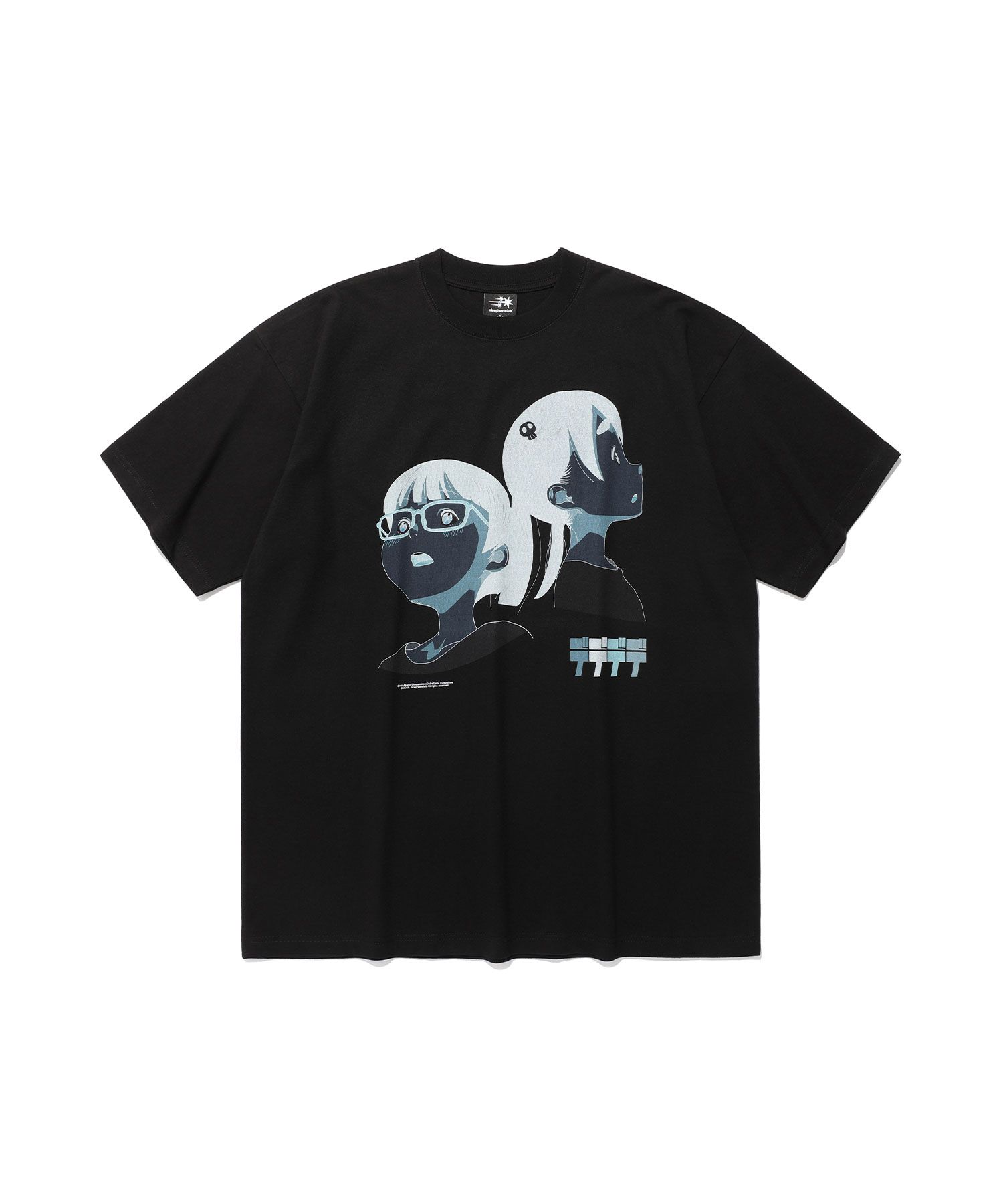 Tシャツ・カットソー [NICEGHOSTCLUB]DEDEDEDE EXPRESSION BIGBIG TEE_BLACK(NG2EFU MUSINSA | NICE GHOST CLUB DEDEDEDE EXPRESSION BIGBIG