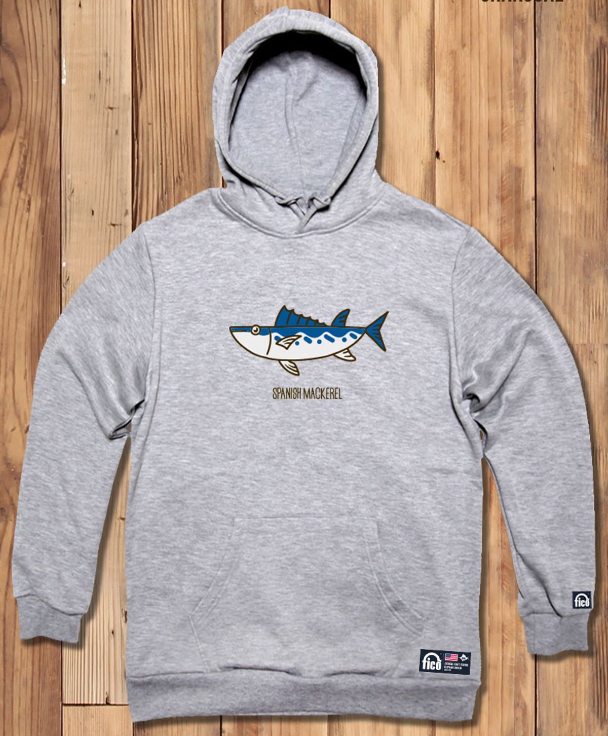 돌돌(DOLDOL) FICO-HOODY-206  익스트림 낚시 브랜드 피코 고등어 후드티