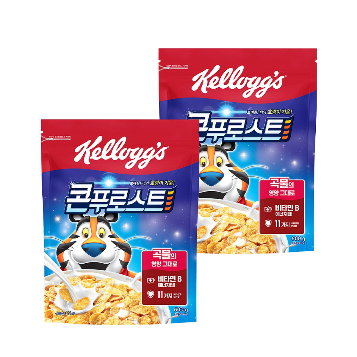 켈로그(KELLOGG) 콘푸로스트 600g 2개