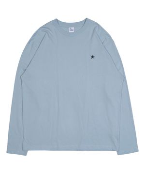 TCM starfish mini logo long sleeve (sky blue)
