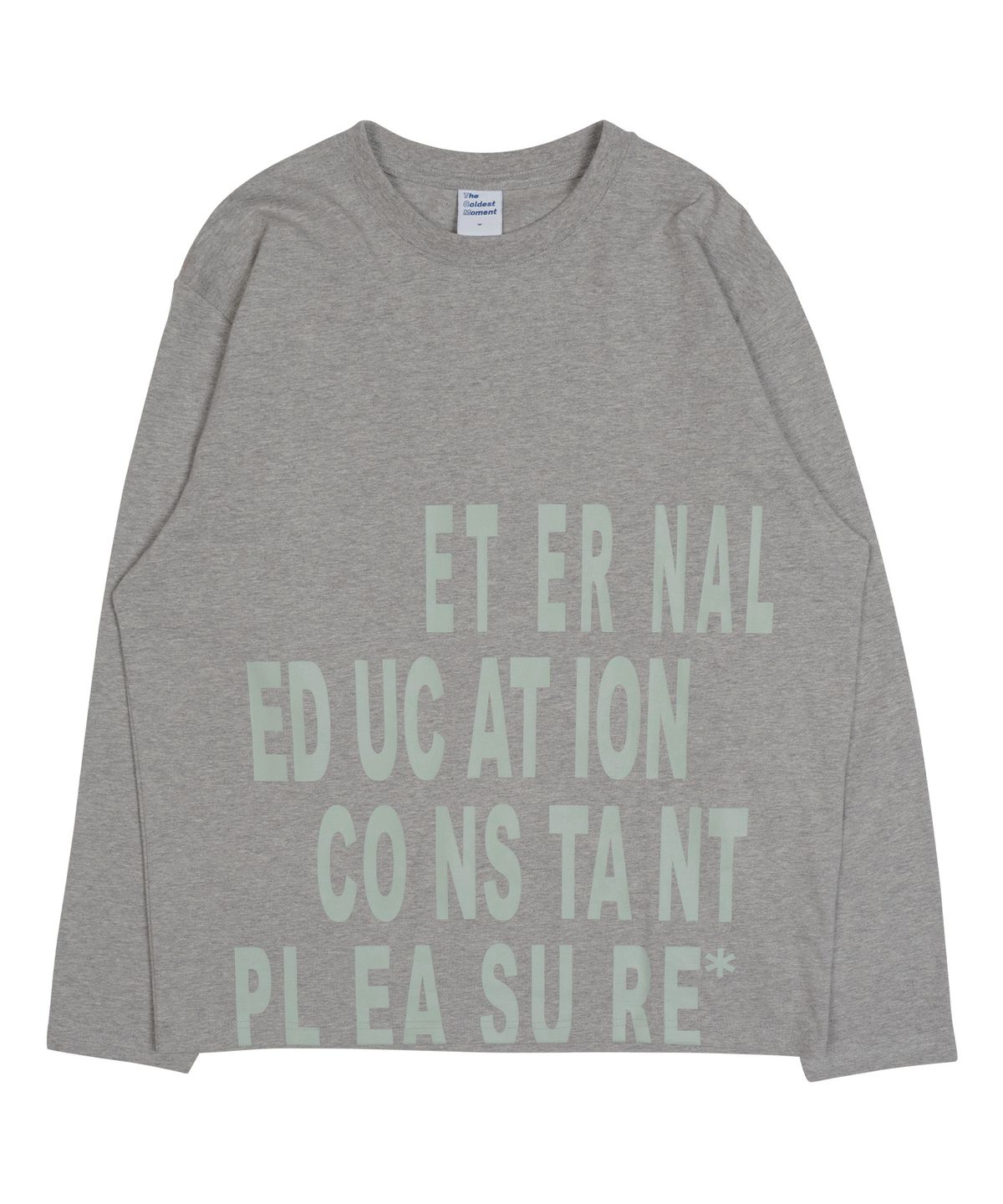 더콜디스트모먼트(THE COLDEST MOMENT) TCM eternal long sleeve (grey)