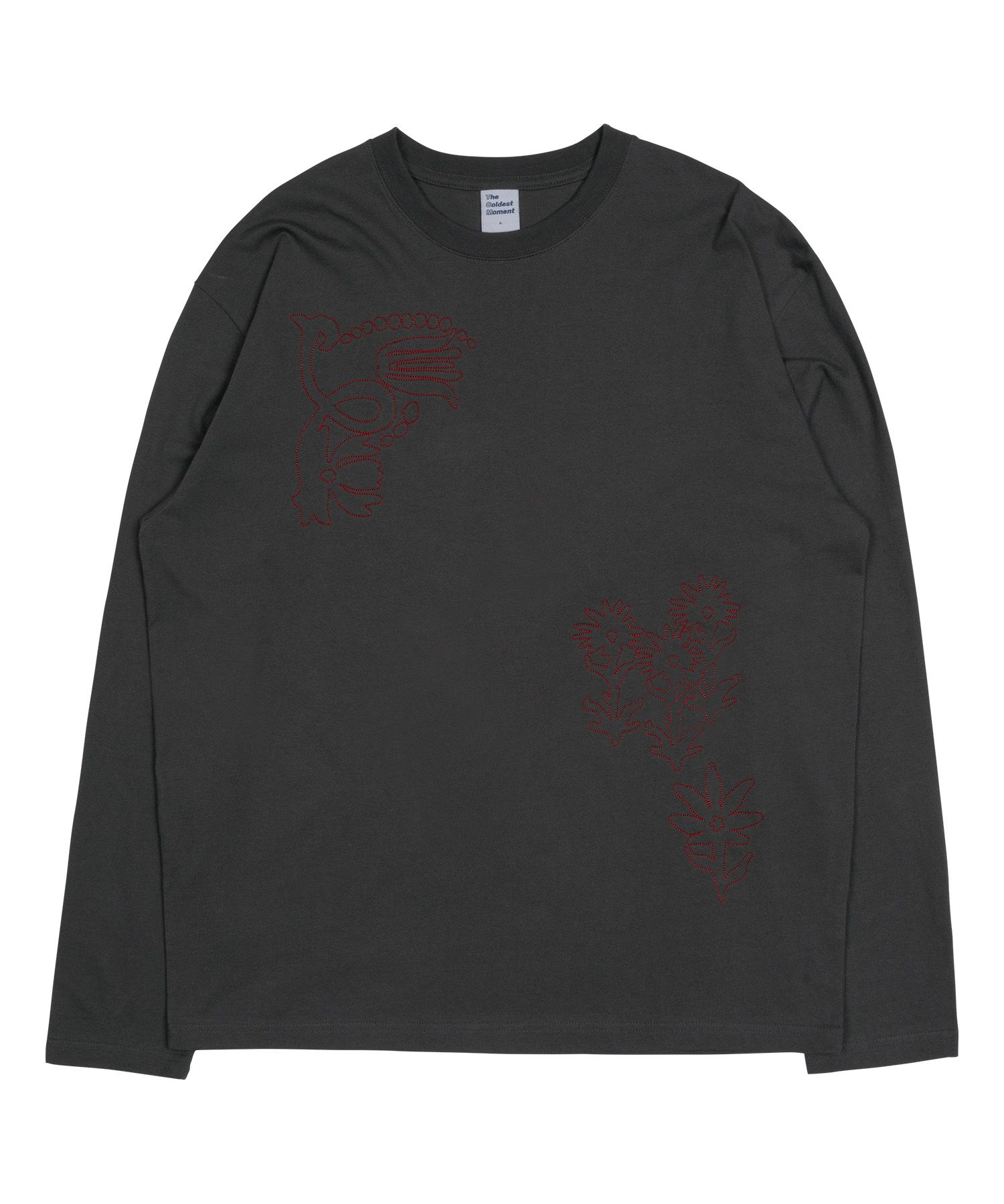 Tシャツ・カットソー THE COLDEST MOMENT TCM garden long sleeve charcoal MUSINSA | THE COLDEST MOMENT TCM garden long sleeve (charcoal)