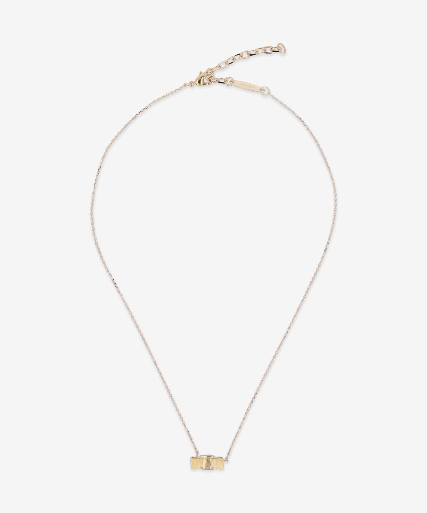 ★FERRAGAMO★ Barau Pendant Necklace Gold 760547998985 76054 MUSINSA | SALVATORE FERRAGAMO Barau Pendant Necklace - Gold