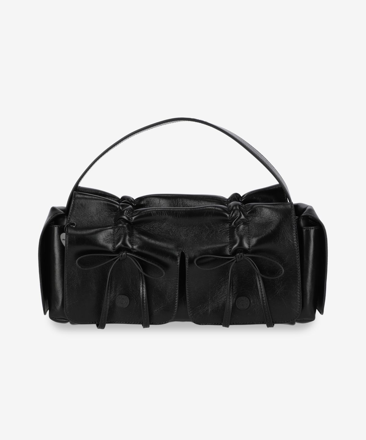 아크네 스튜디오(ACNE STUDIOS) 멀티 포켓 토트백 - 블랙 / A10432900
