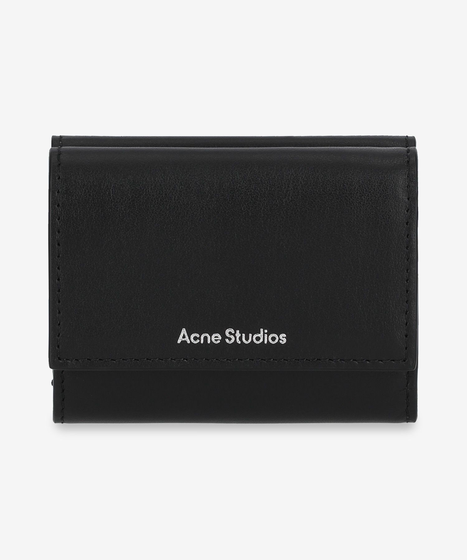 ■Acne Studios■ Leather Half Wallet Black CG0232900 CG02329 MUSINSA | ACNE STUDIOS Leather Bifold Wallet - Black / CG0232900