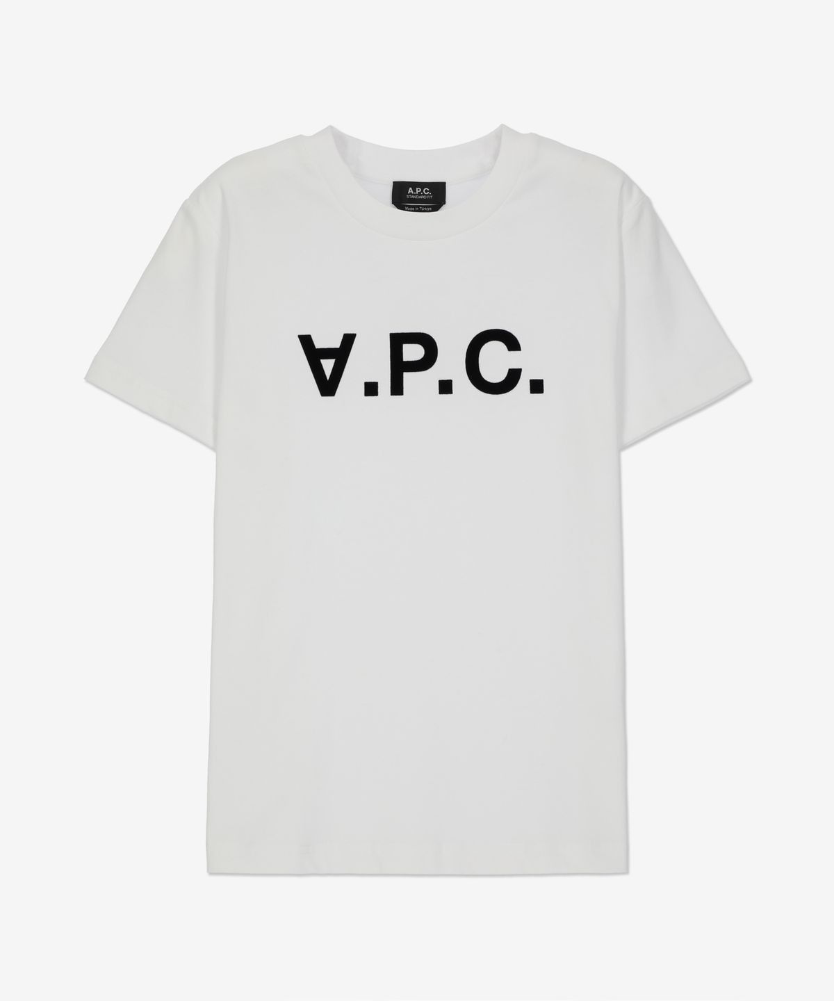 아페쎄(A.P.C.) 그랑 VPC 레귤러핏 반소매 티셔츠 - 화이트:다크네이비 / COHBMM26384TAE