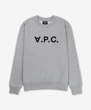 그랑 VPC 레귤러핏 맨투맨 - 헤더그레이:다크네이비 / COHBNM27907TPI