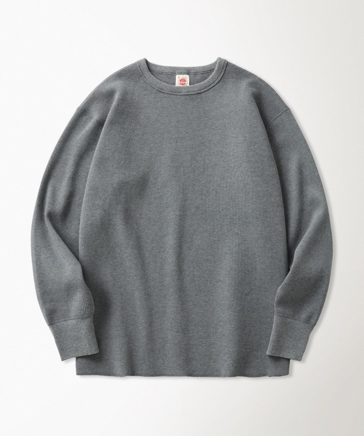 브론슨(BRONSON) Heavyweight Waffle Cotton Underwear Grey