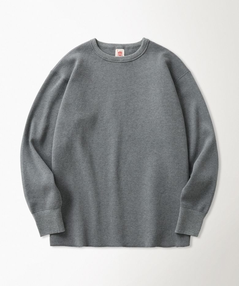 Heavyweight Waffle Cotton Underwear Grey