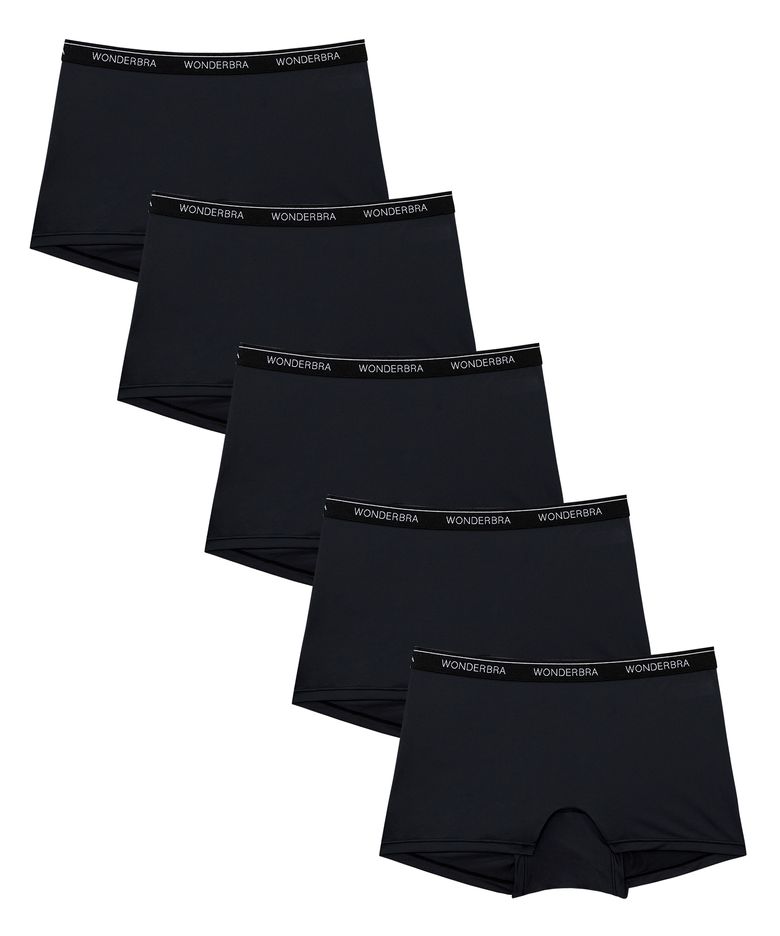 [5PACK] 베이직 아웃밴드 네모팬티