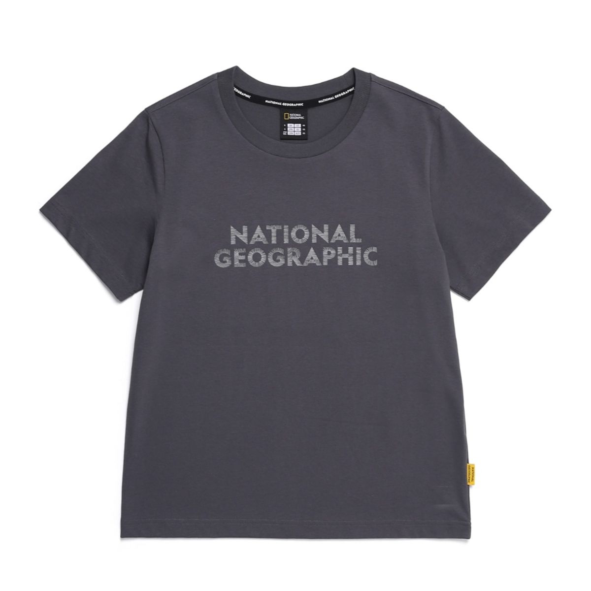 내셔널지오그래픽(NATIONALGEOGRAPHIC) N255UTS920 네오디 빅로고 반팔 티셔츠 D/GREY