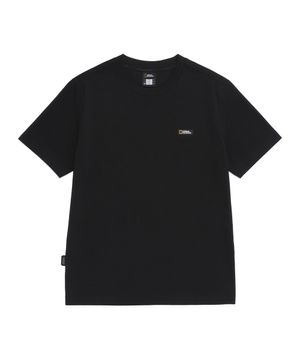 N265UTS910 네오디 스몰로고 반팔 티셔츠 BLACK