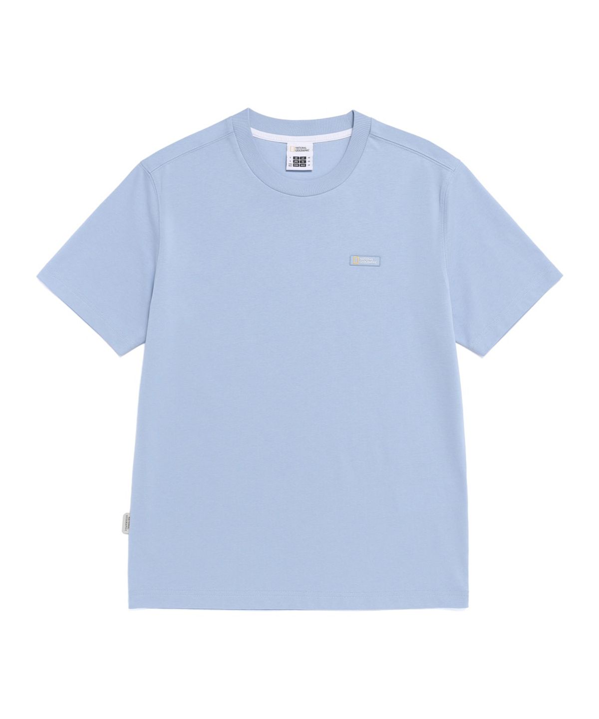 내셔널지오그래픽(NATIONALGEOGRAPHIC) N265UTS910 네오디 스몰로고 반팔 티셔츠 STORM BLUE
