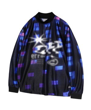 오프에러 모크넥 롱슬리브 져지_도트