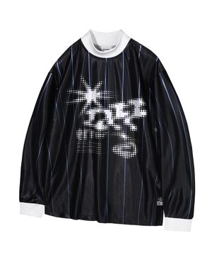 오프에러 모크넥 롱슬리브 져지_스트라이프