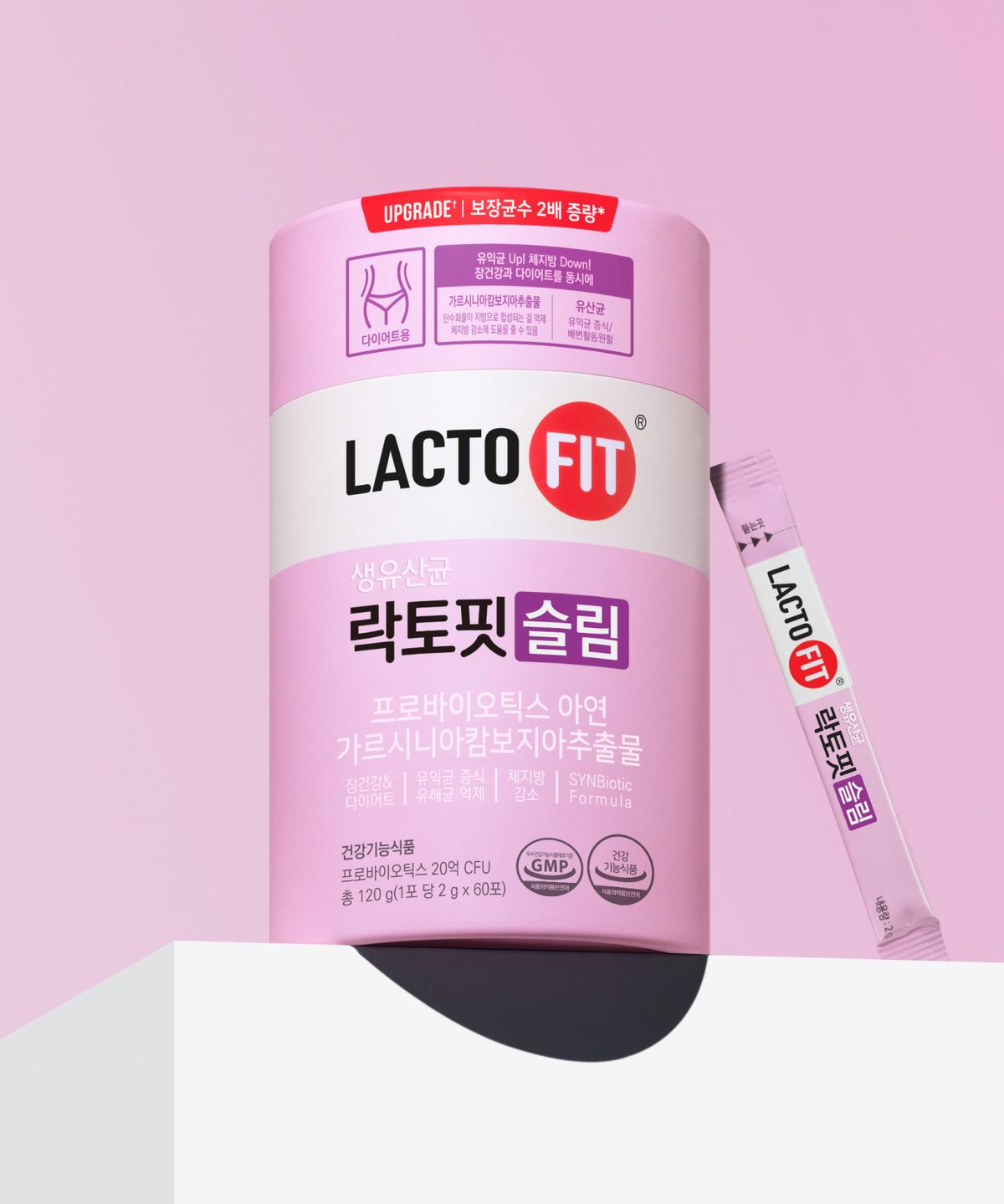 락토핏(LACTOFIT) 락토핏 슬림(60포) 1박스(1개월분)