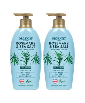 오가니스트 로즈마리 딥클렌징 샴푸 500ml(비건) x 2pack
