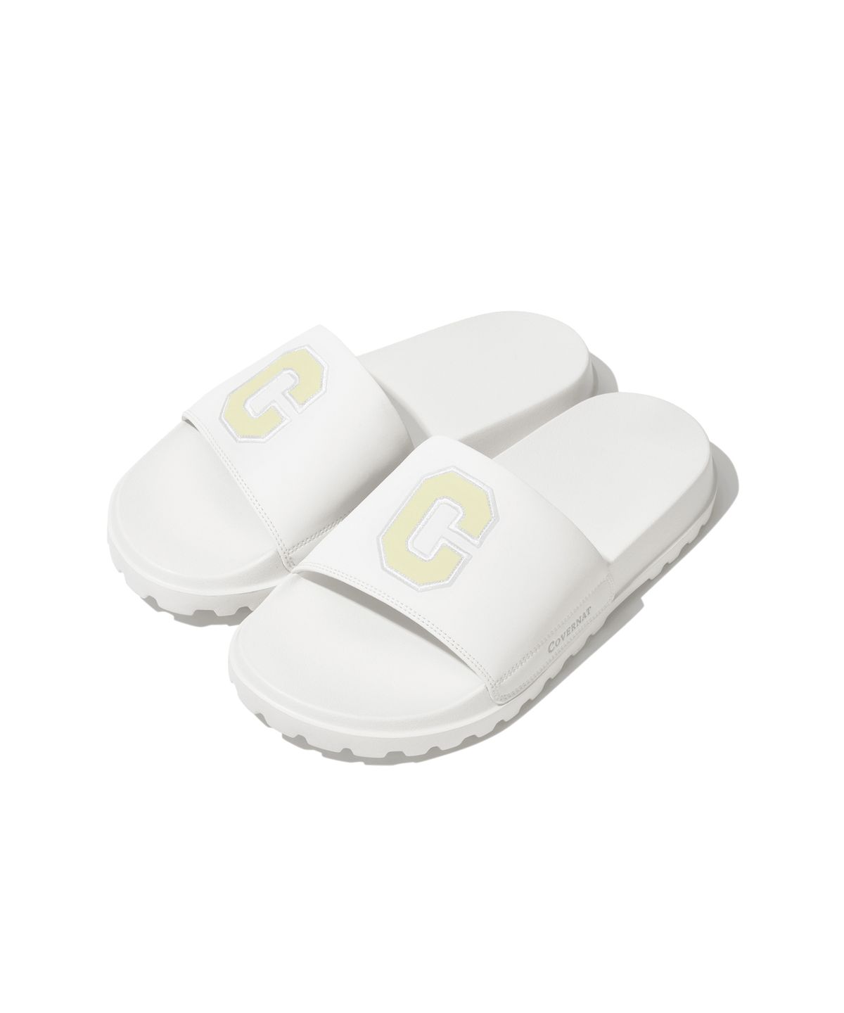커버낫(COVERNAT) C 로고 슬라이드 Yellow