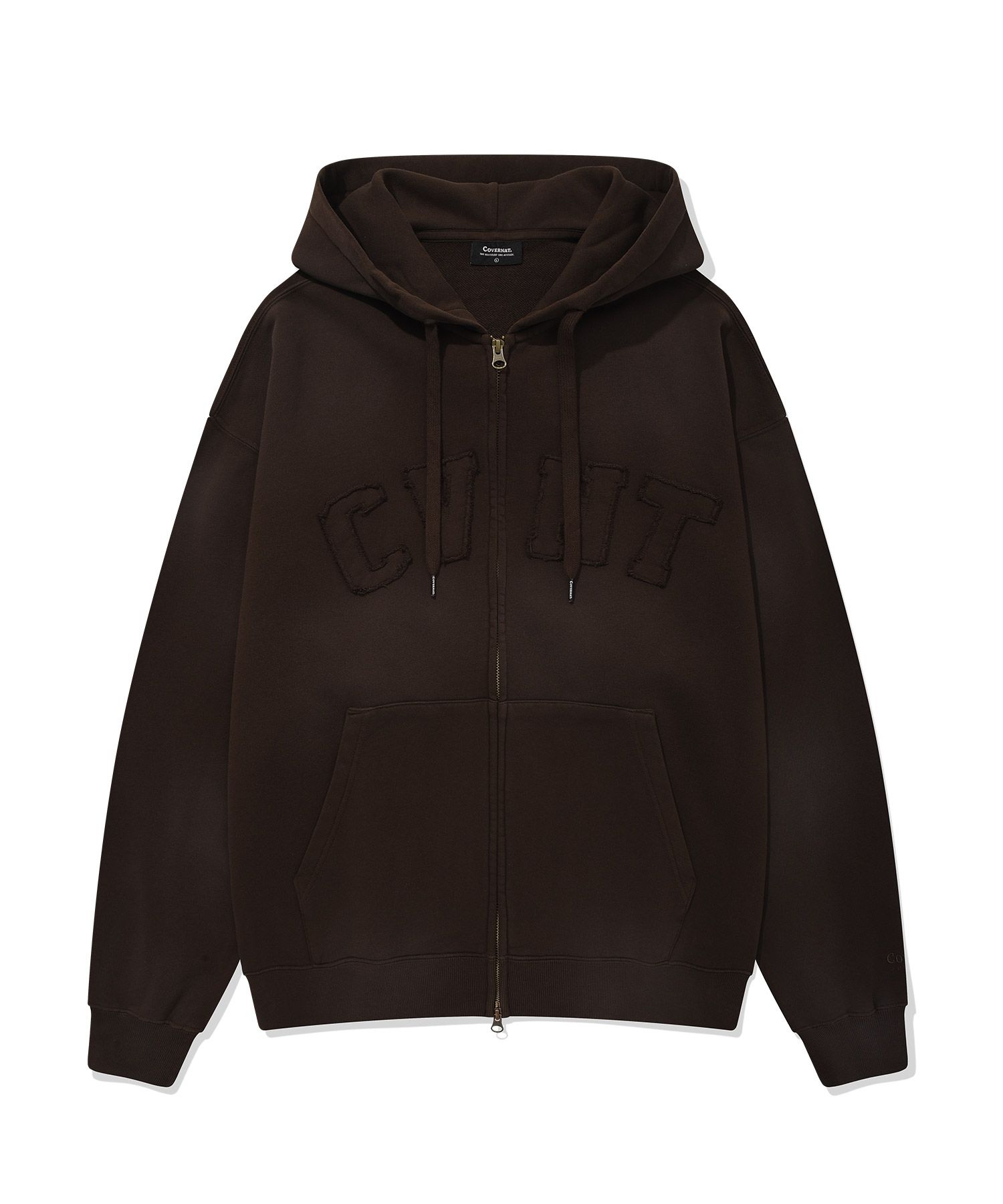 パーカー・フーディ COVERNAT CVNT Dying Overfit Hoodie Zip-Up Pigment Brown MUSINSA | COVERNAT CVNT Dying Overfit Hoodie Zip-up Pigment