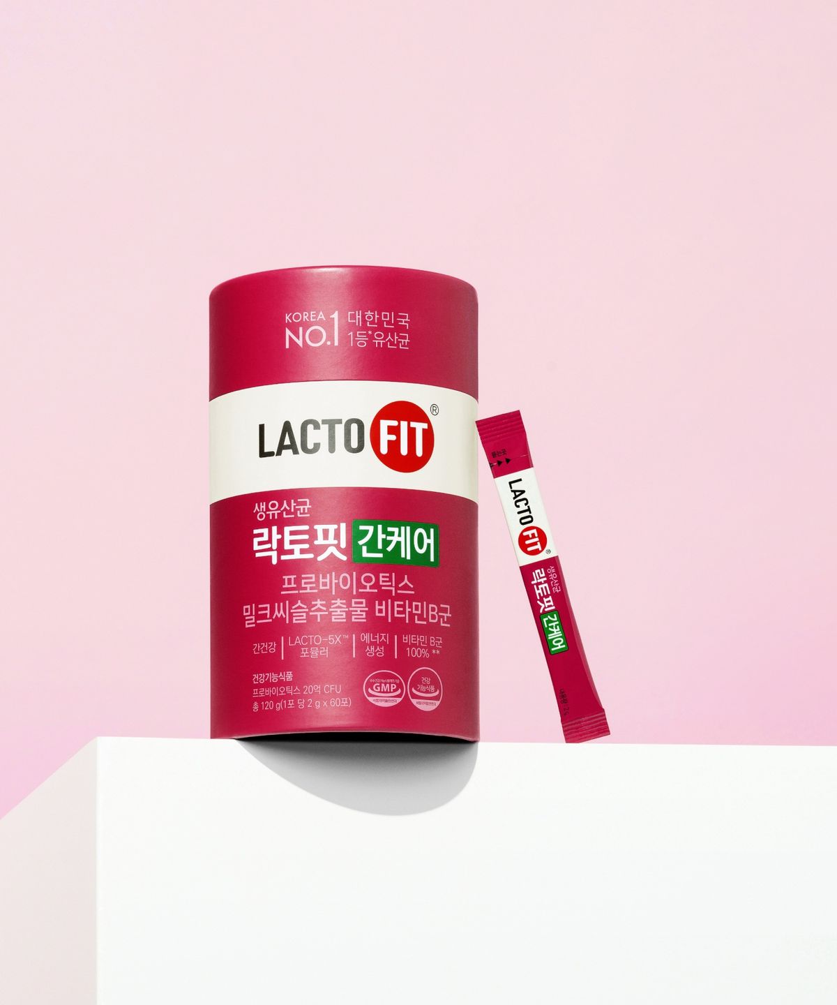 락토핏(LACTOFIT) 락토핏 간케어(60포) 1통 (1개월분)