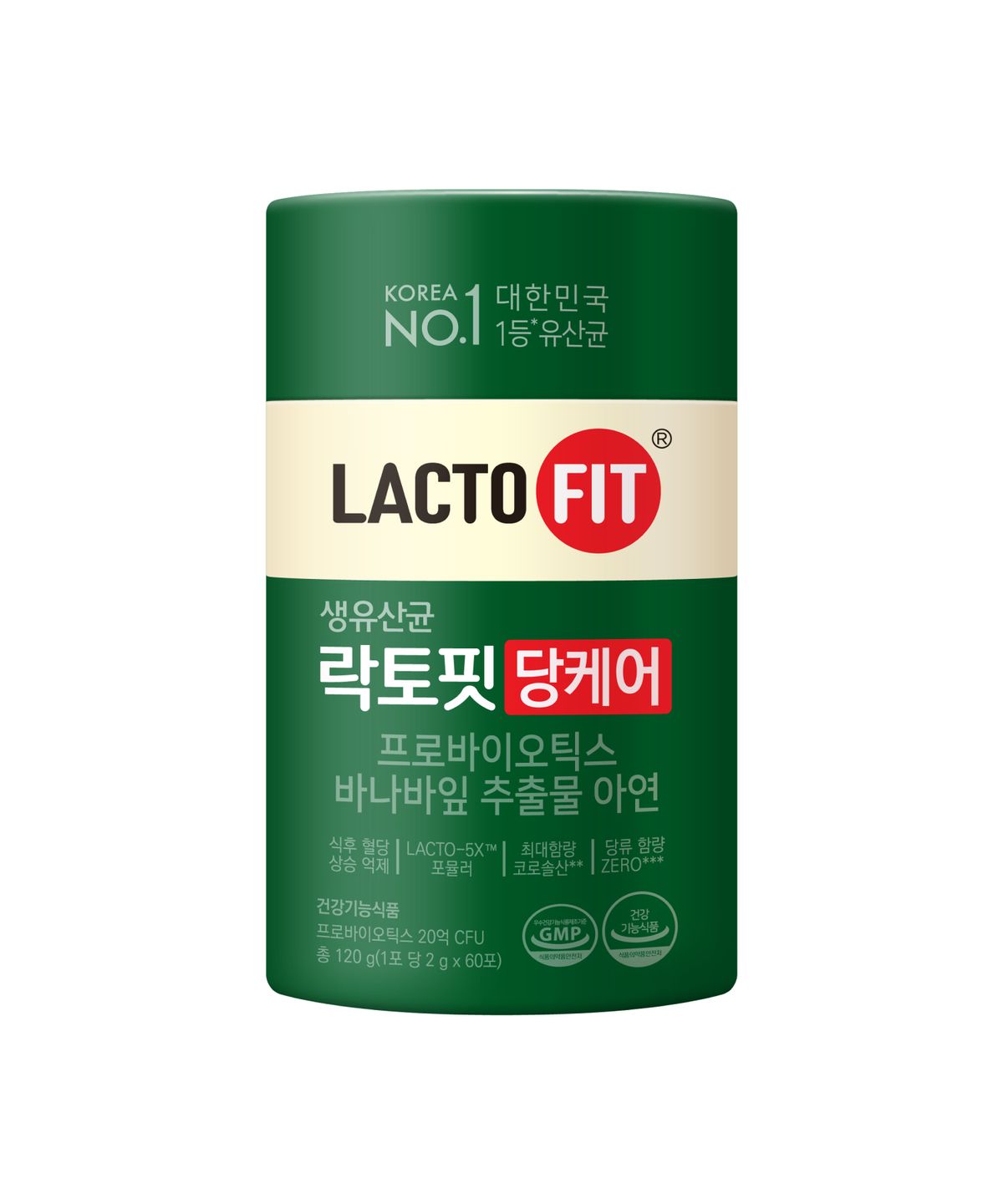 락토핏(LACTOFIT) 락토핏 당케어(60포) 1통 (2개월분)