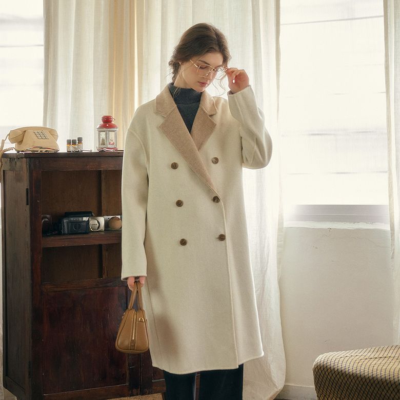 SR_Double wool reversible coat_2color