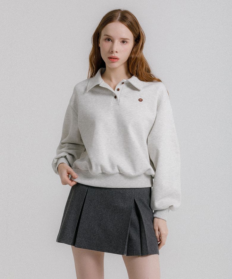 넛츠 장식 피케 카라 AAQLTG001D
