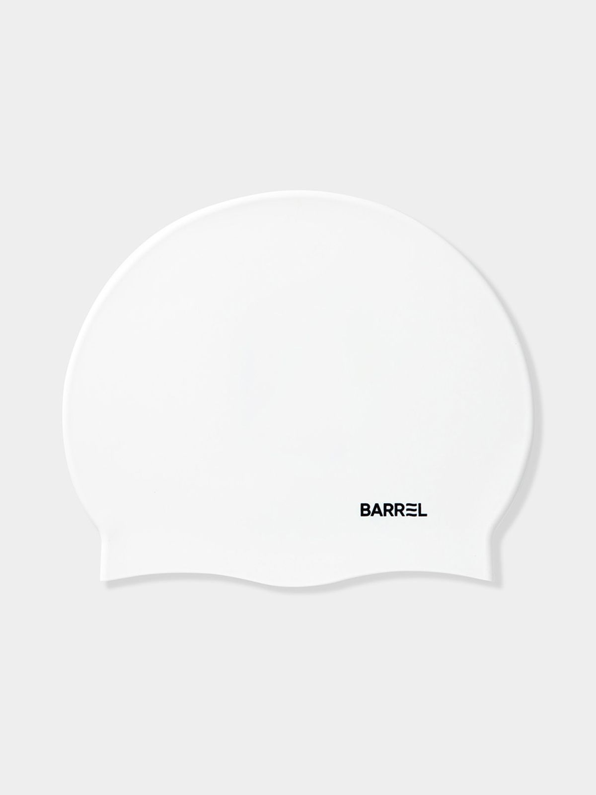 배럴(BARREL) 베이직 실리콘 스윔 캡 화이트 (B5SUASC001WHT)