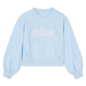 여아 레이스 포인트 맨투맨(K251TS610P) 스카이 블루