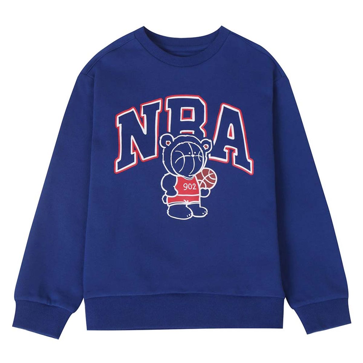 엔비에이 키즈(NBA KIDS) 구공이 맨투맨(K251TS100P) 블루