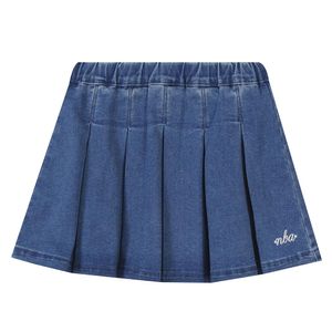 데님 플리츠 스커트(K251SK660P) 인디고