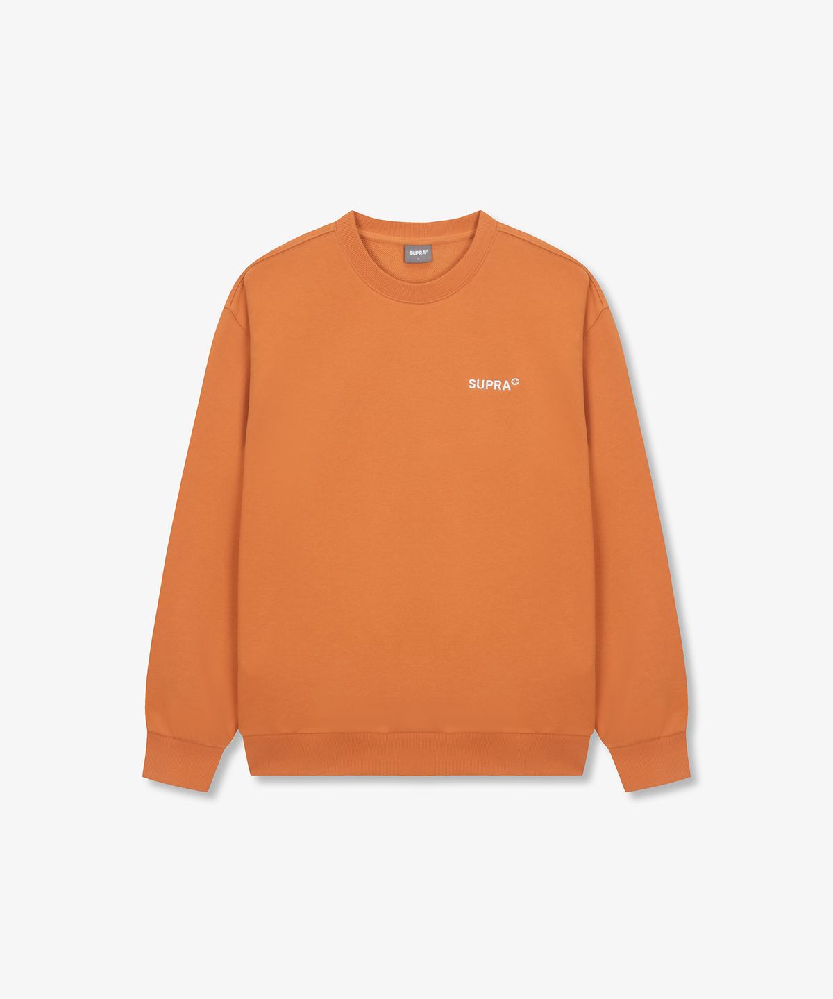 수프라(SUPRA) 마운틴 라인 드로잉 맨투맨 (ORANGE)