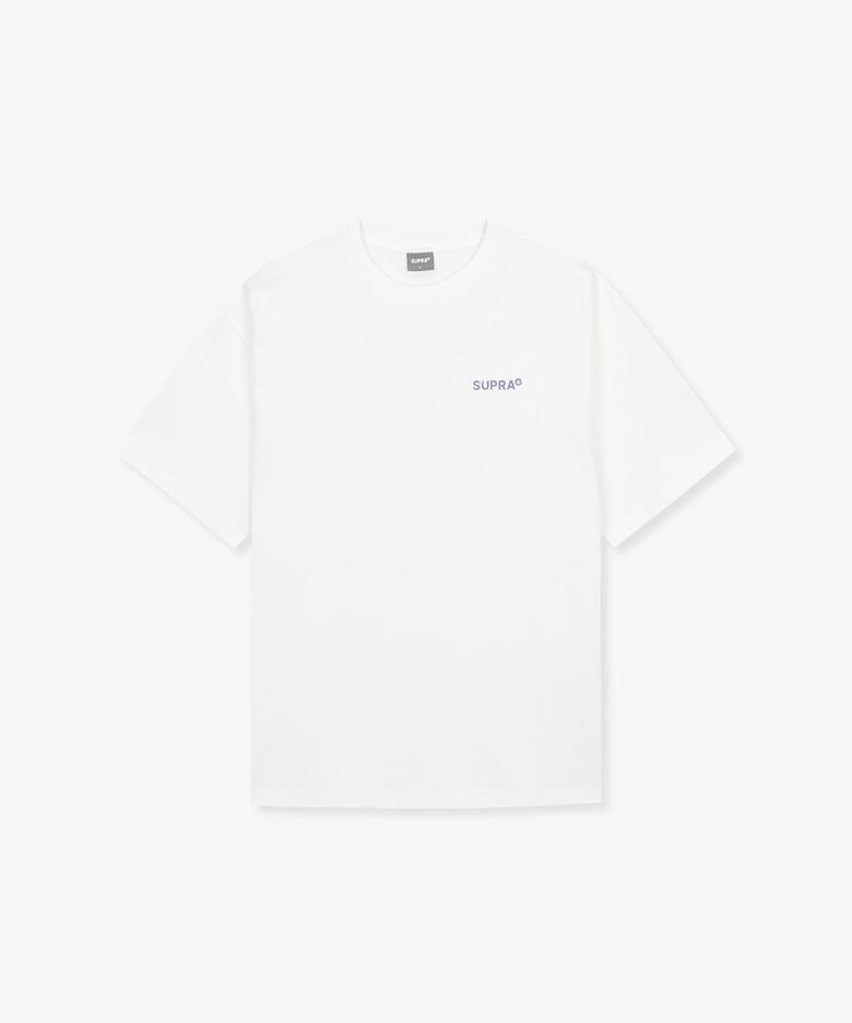 백 레터링 반팔 티셔츠(WHITE)