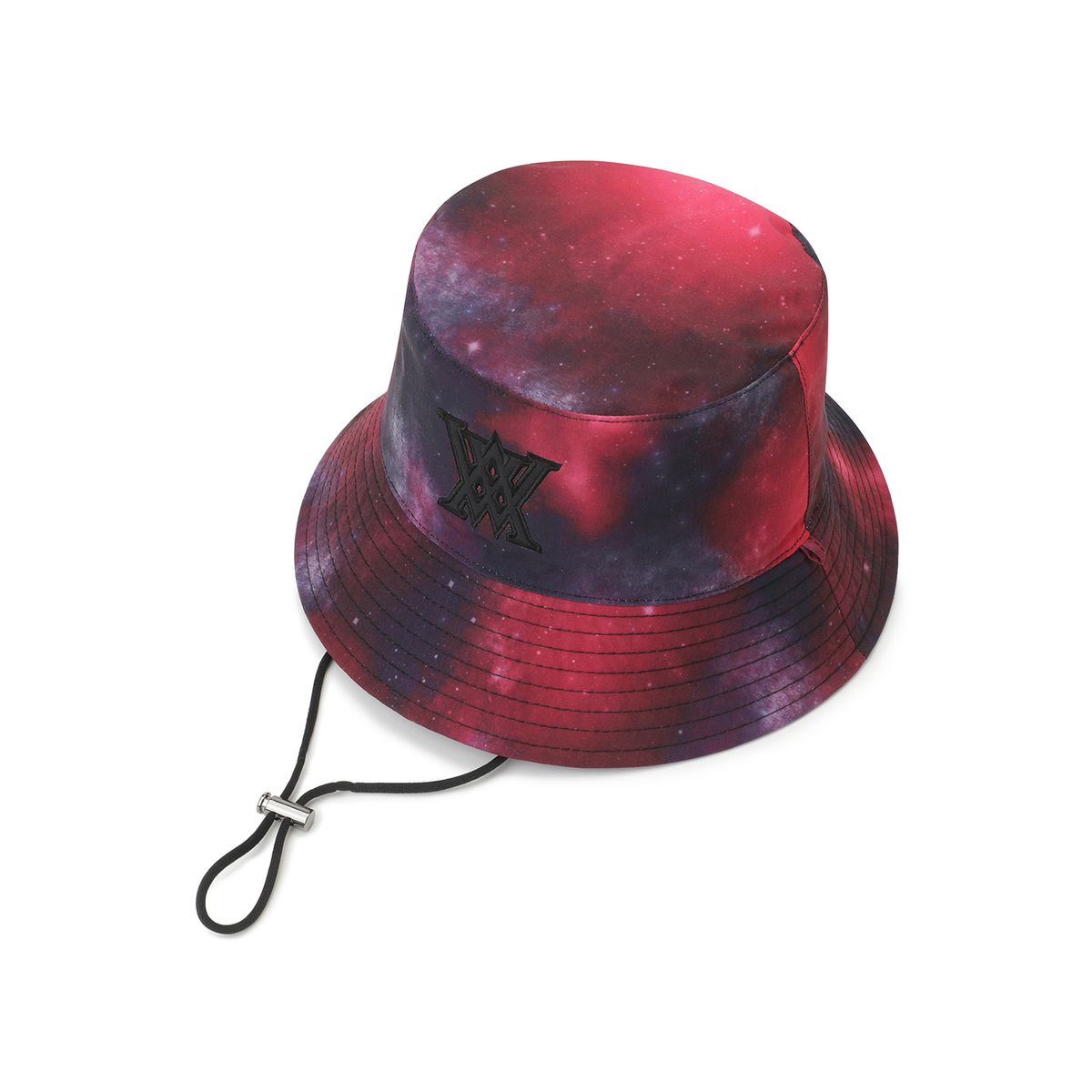 어뉴골프(ANEW GOLF) UNI GALAXY PATTERN REVERSIBLE BUCKETHAT_BK