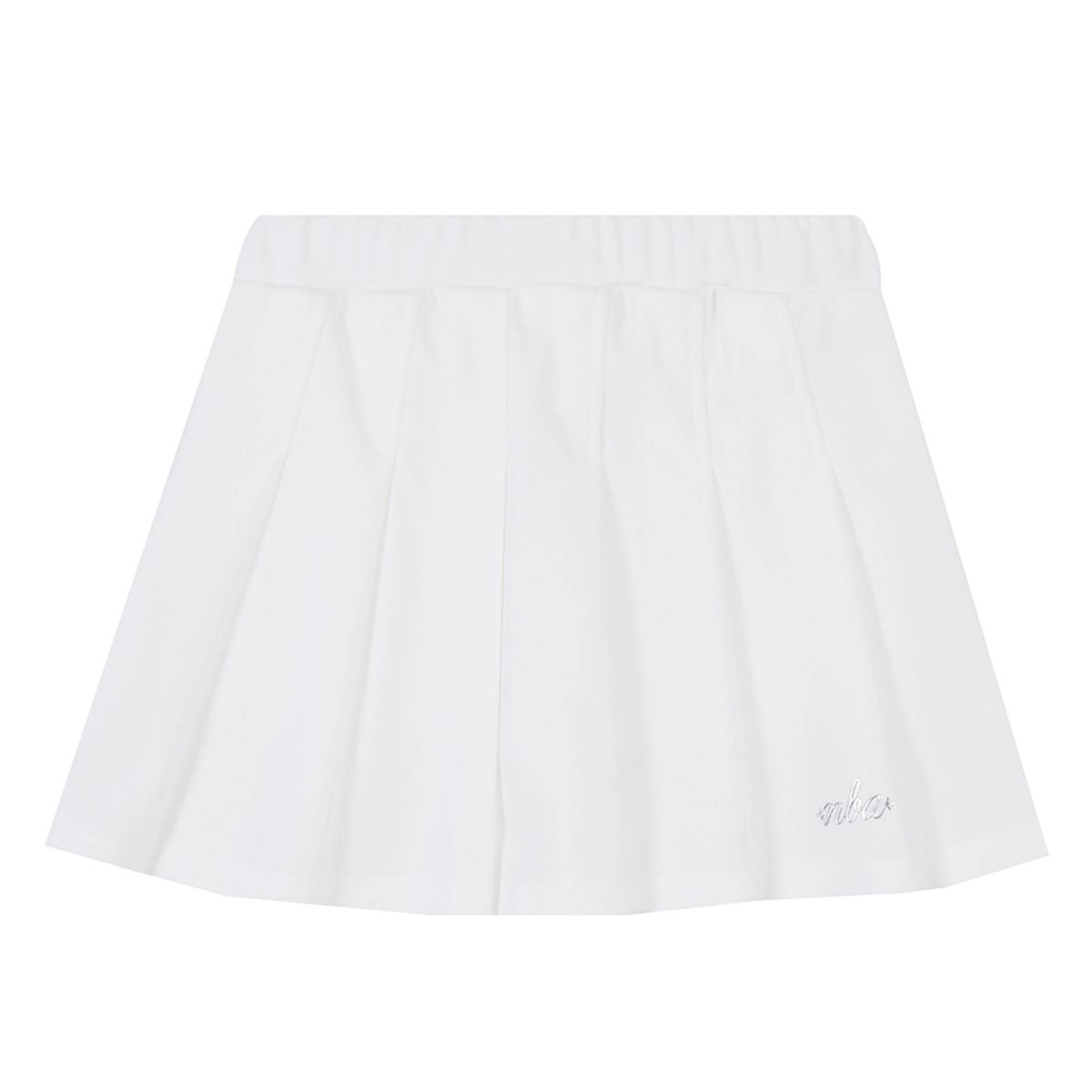 엔비에이 키즈(NBA KIDS) 피케 플리츠 스커트(K251TK610P) 오프 화이트