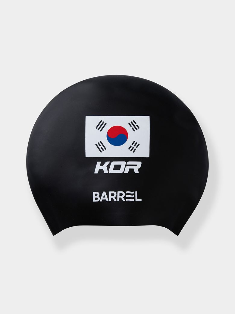 WA 코리아 롱헤어 스윔 캡 블랙 (B4FUASC005BLK)
