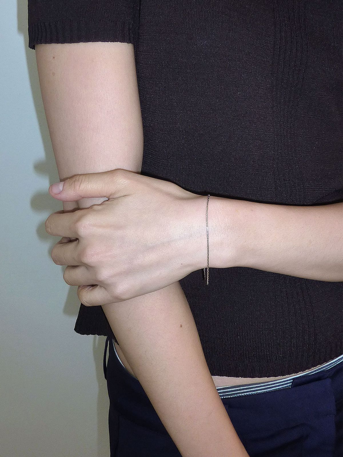 어빗모어(ABITMOR) 1mm snake bracelet
