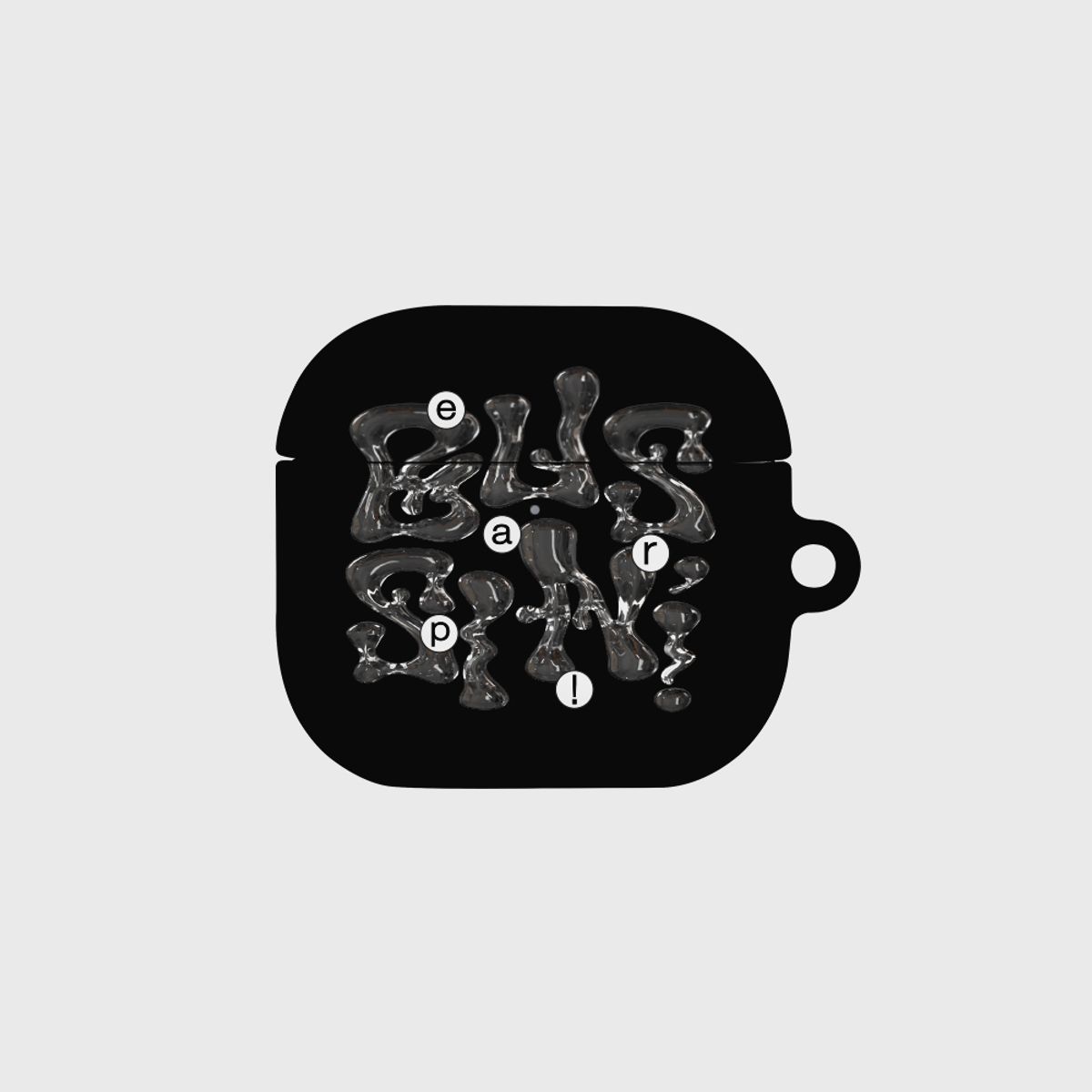 어프어프(EARPEARP) 워터 드롭-BLACK(에어팟4-하드)