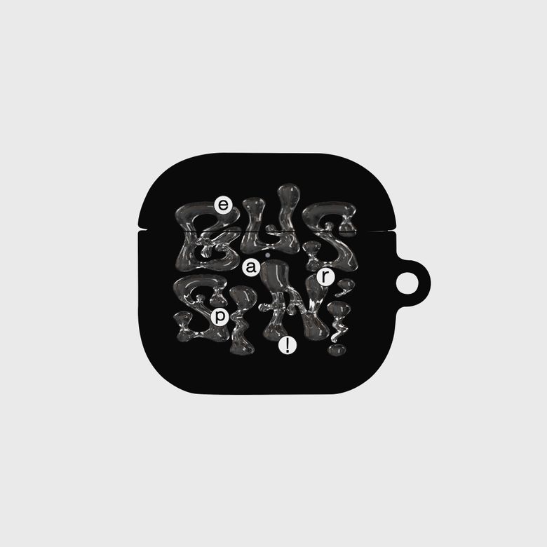 워터 드롭-BLACK(에어팟4-하드)