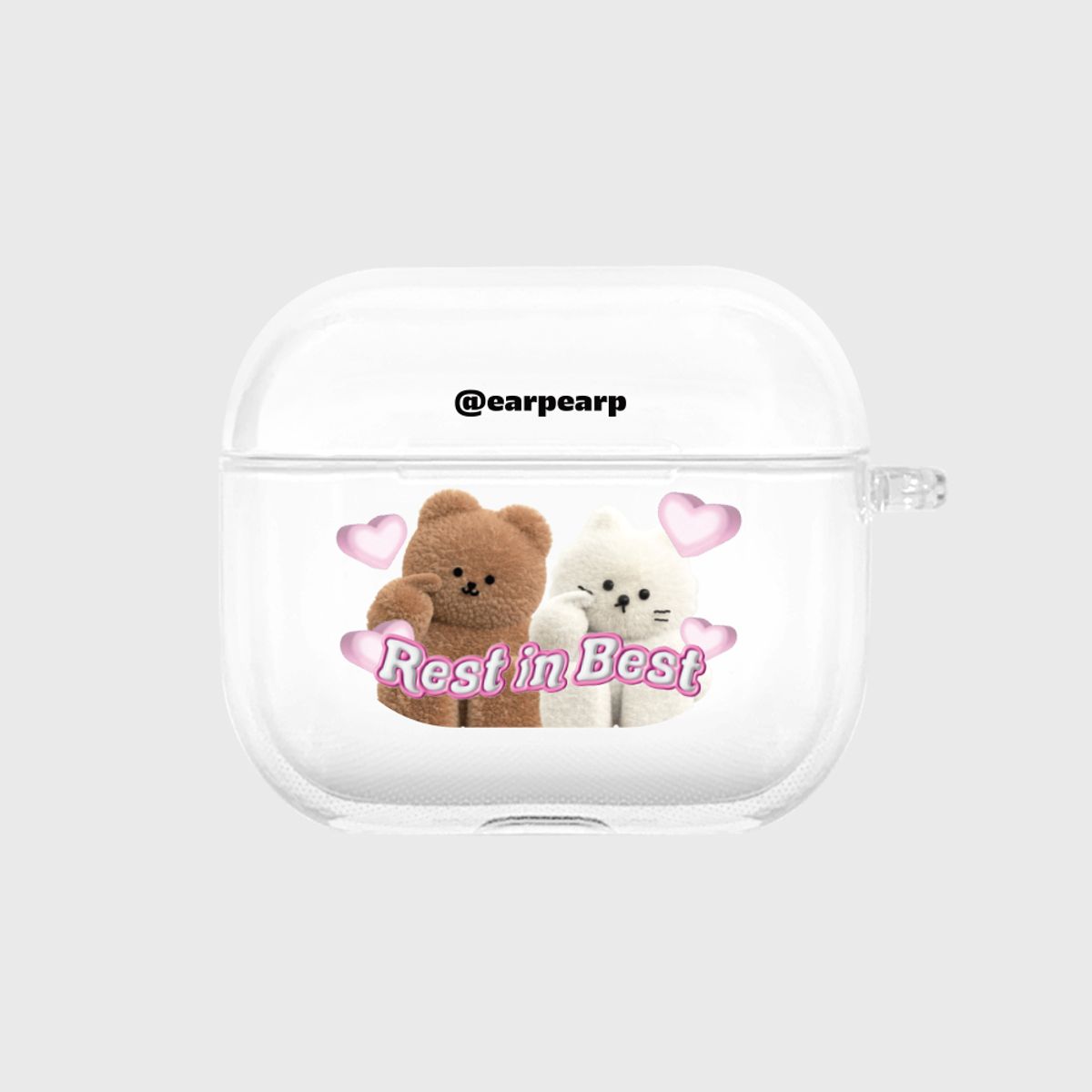 어프어프(EARPEARP) 볼콕 코비 치치(에어팟3-클리어하드)