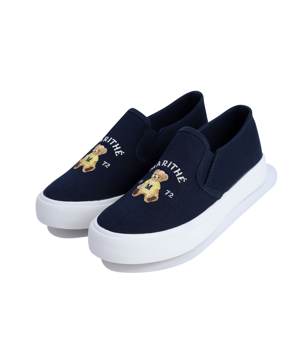 마리떼 키즈(MARITHÉ KIDS) KIDS BEAR COTTON SLIP-ON navy
