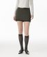 우먼즈 레이어드 미니 스코츠 [더스티 카키]