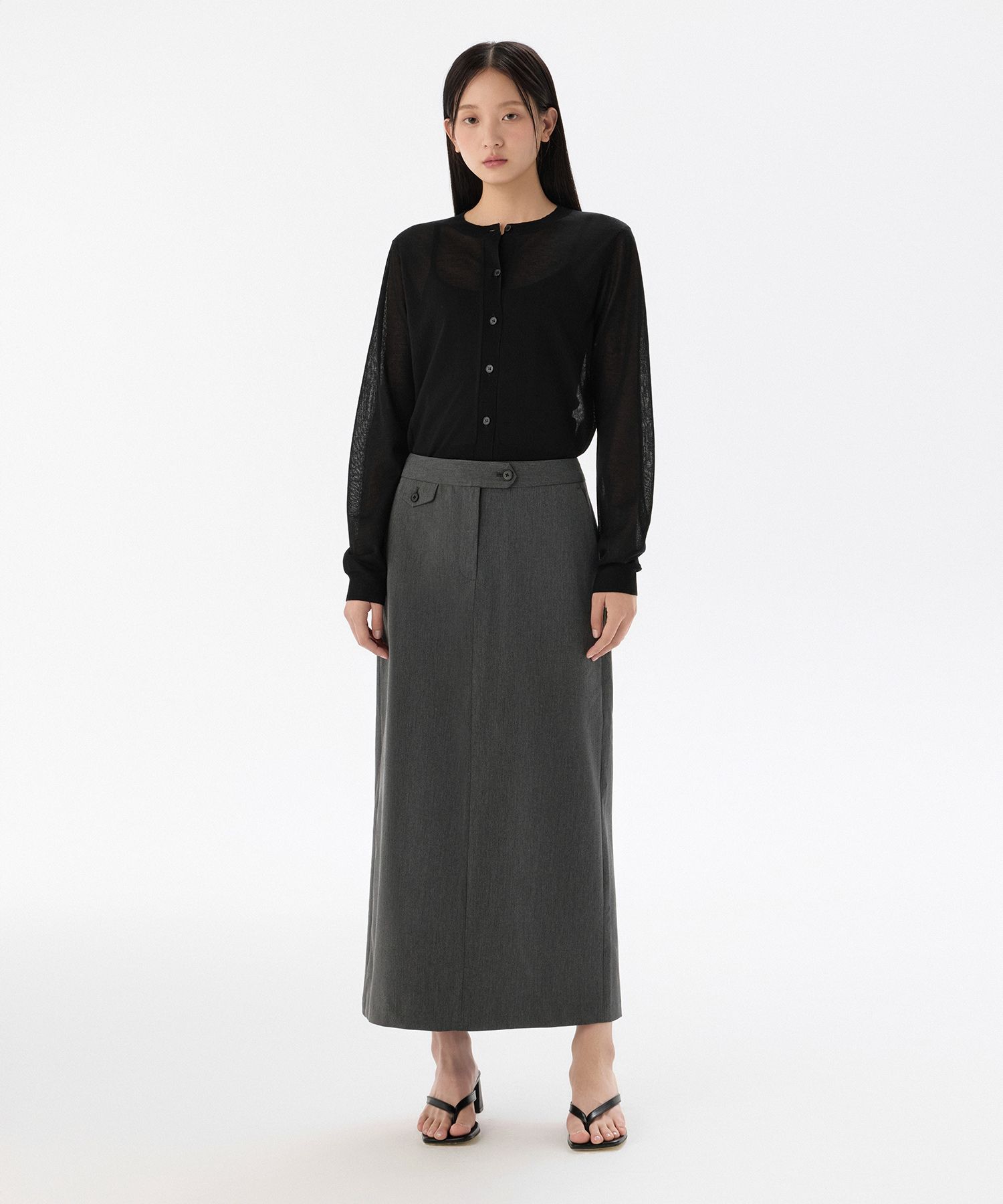 MUSINSA | MUSINSA STANDARD WOMAN Women's Straight Maxi Skirt