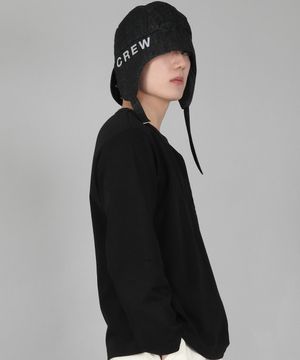 로고 백앤포스 패딩 트루퍼햇 LBFP-1502 데님블랙