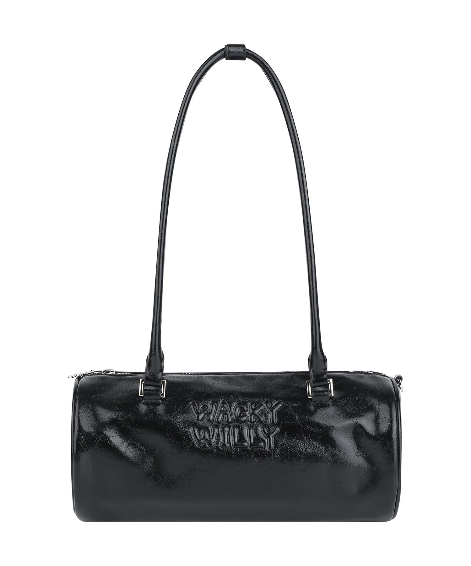 トートバッグ Wacky Willy Lily Volume Handle Cylinder Bag MUSINSA | WACKY WILLY Lily Volume Handle Cylinder Bag Black