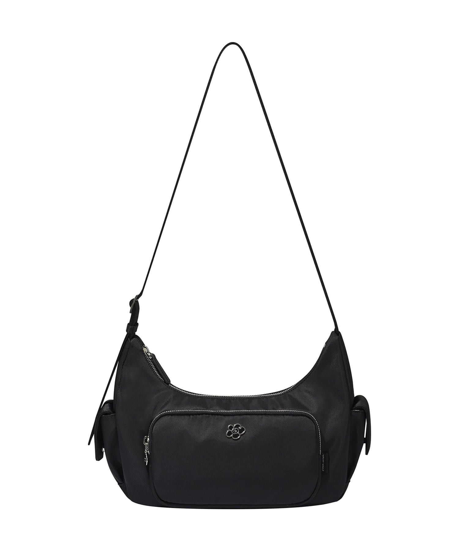 トートバッグ Wacky Willy Lily Volume Handle Cylinder Bag MUSINSA | WACKY WILLY Lily Volume Handle Cylinder Bag Black