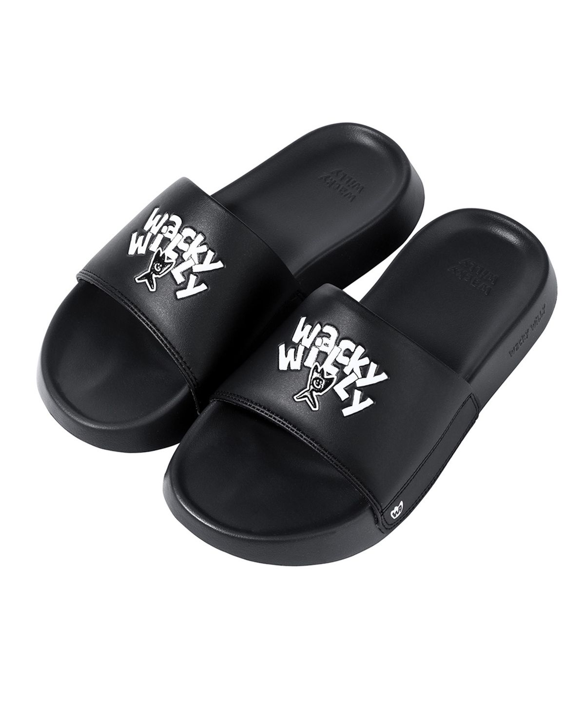 와키윌리(WACKY WILLY) [26SS] 키키 베이직 슬라이드 블랙