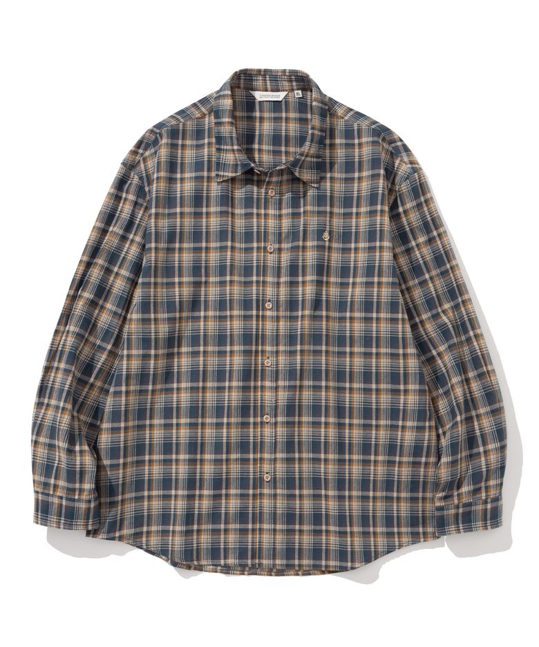 plaid check shirt green