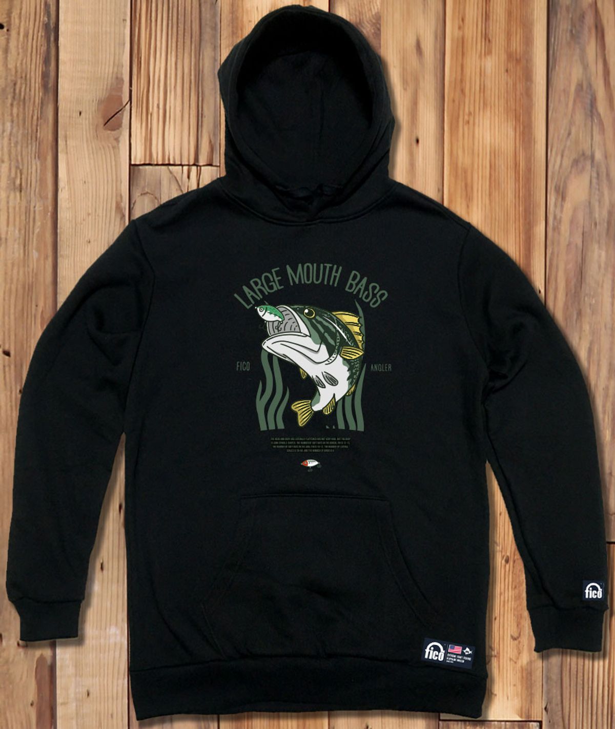 돌돌(DOLDOL) FICO-HOODY-211  익스트림 낚시 브랜드 피코 입큰 배스 후드티